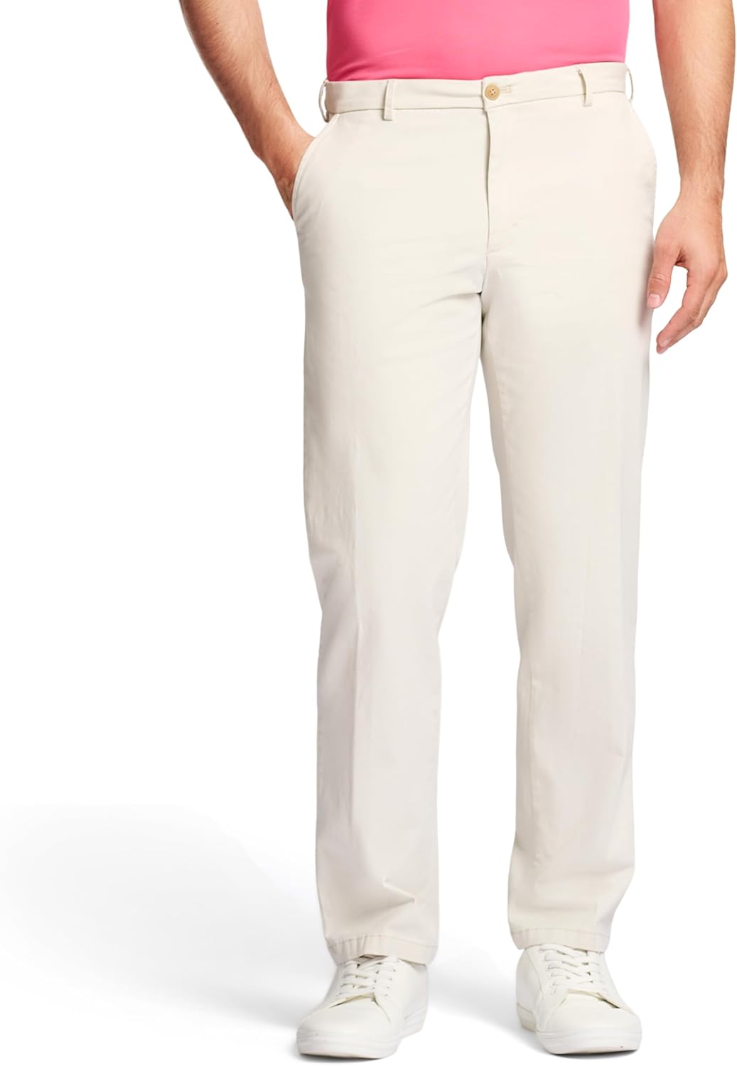 Izod Men's Saltwater Stretch Chino Pants for Casual Style