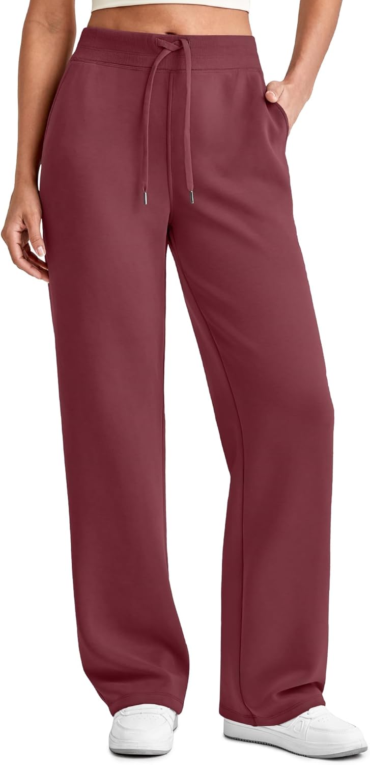 G4Free Smoofit Modal Soft Women Wide Leg Sweatpants for Comfort