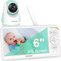 OKAIDI Baby Monitor with Camera and Audio 6in IPS Screen - Long