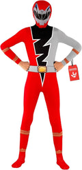 Red Dino Fury Morphsuit Kids Costume - Comfortable Hero Suit