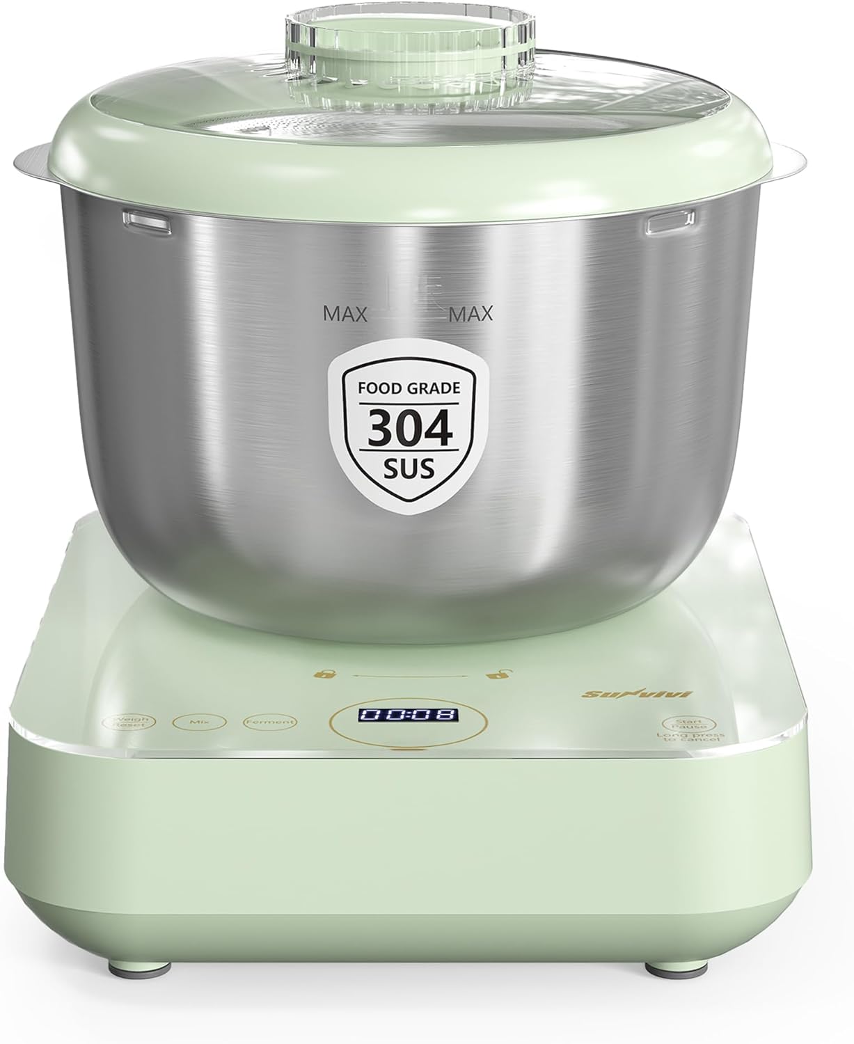 Sunvivi Electric Dough Mixer: Weigh, Mix & Ferment Effortlessly