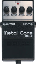 BOSS ML-2 Metal Core Guitar Pedal - Extreme High-Gain Distortion