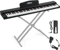 ZHRUNS Digital Piano 88 Key Weighted Electric Keyboard for Beginners