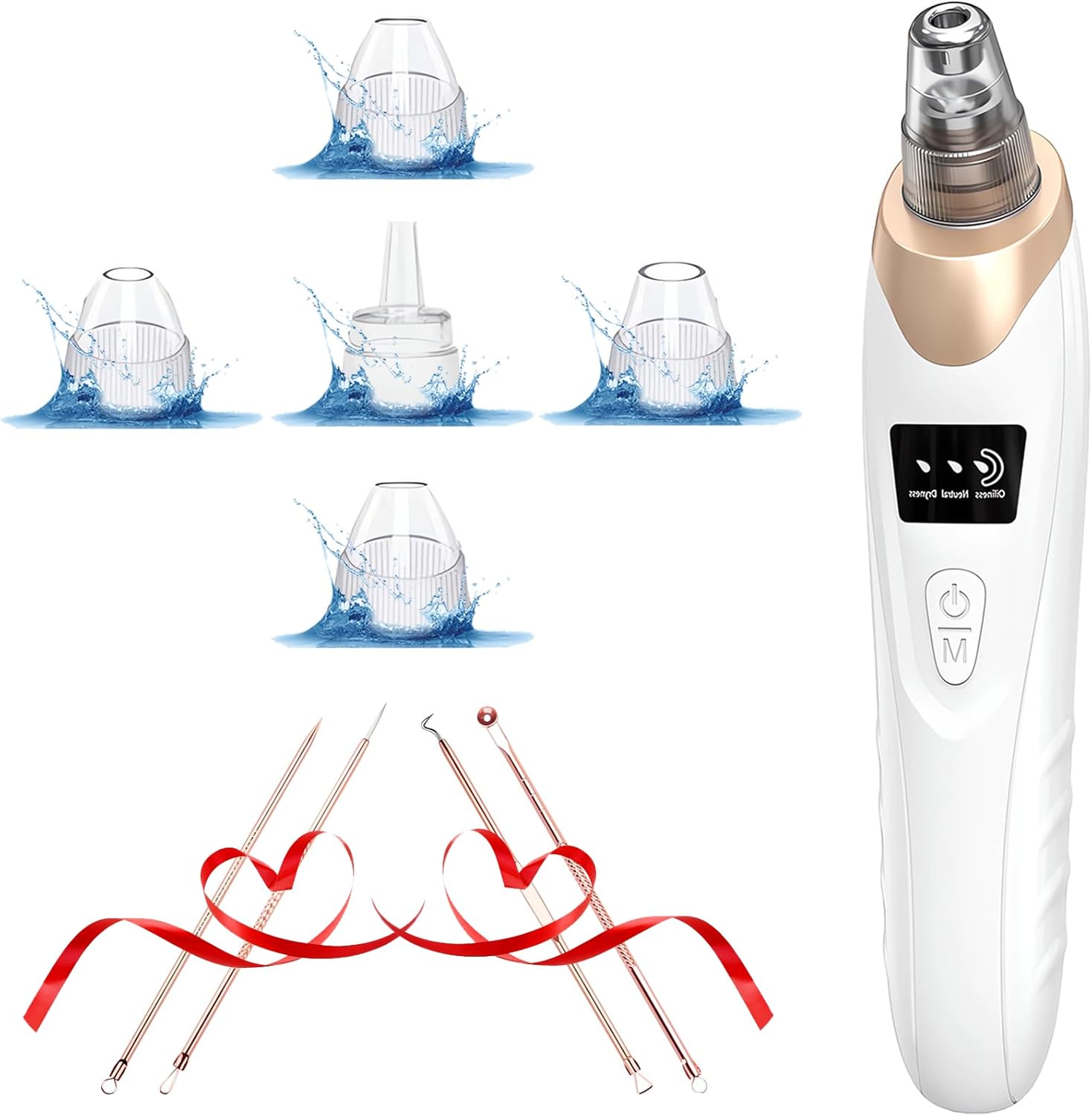 Blackhead Remover Pore Vacuum Kit for Deep Facial Cleansing