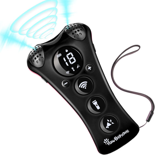 Ultrasonic Dog Bark Deterrent Device with Adjustable Levels
