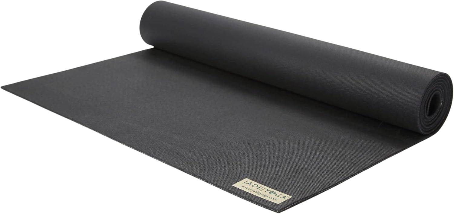JadeYoga Travel Mat - Non-Slip Natural Rubber - Packable & Lightweight