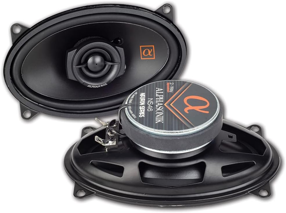 Alphasonik NS46 Neuron Series 4x6 Car Audio Speakers Review