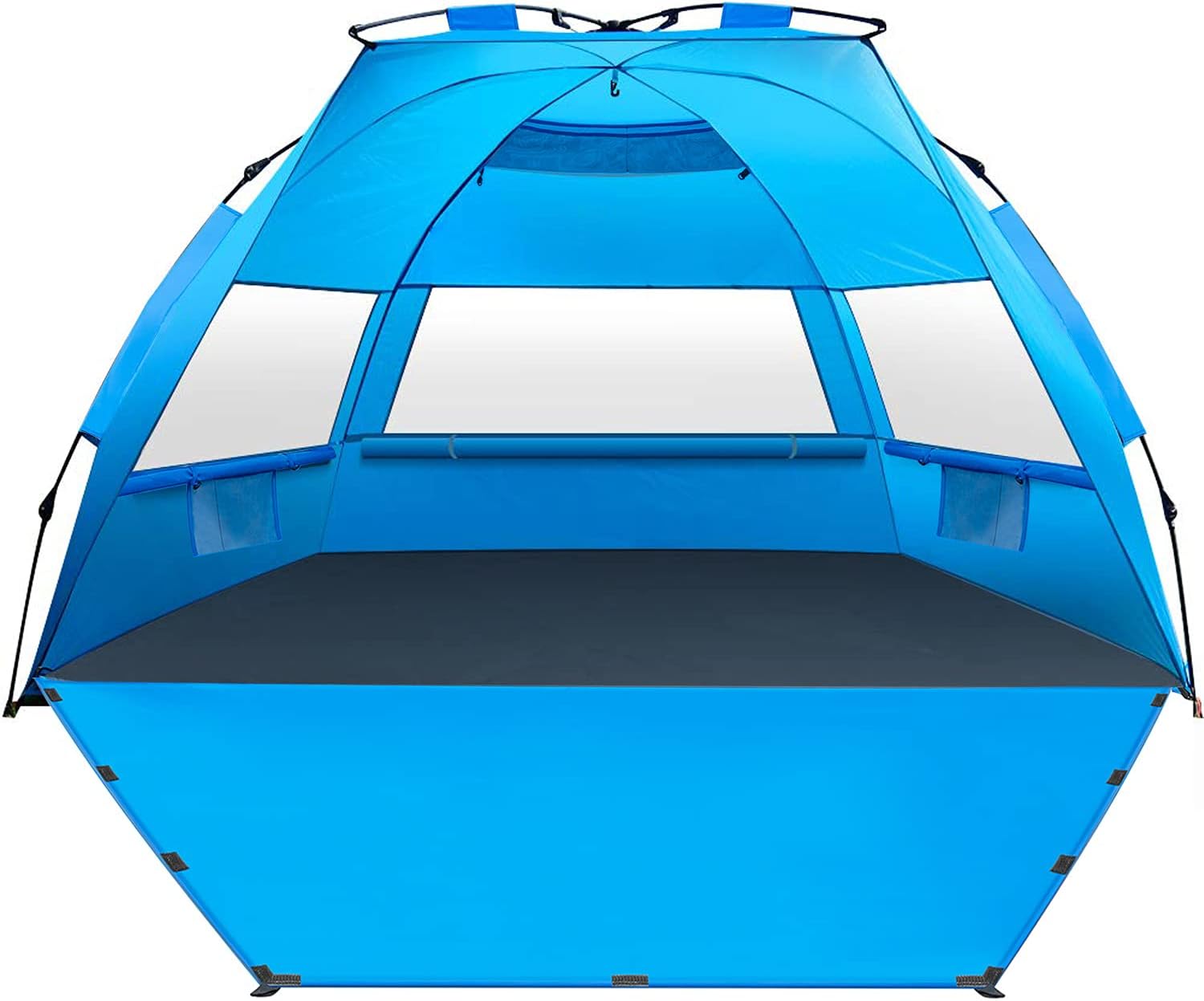 MIRUS Deluxe XL Beach Tent: UPF50+ Sun Protection & Spacious Design