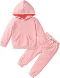 Happy Town Toddler Fall Outfits Sweatsuit Set - Soft Lightweight