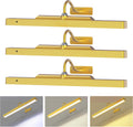 Picture Light 3Pack 16in Picture Lights for Wall - Rechargeable