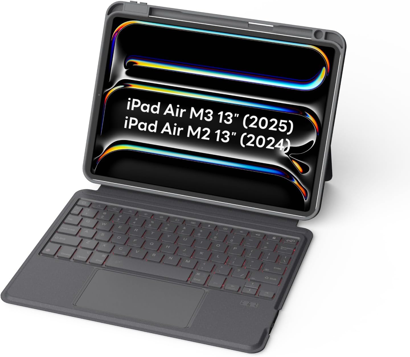 EIP Bluetooth Keyboard Case for iPad Air 13 in with Trackpad