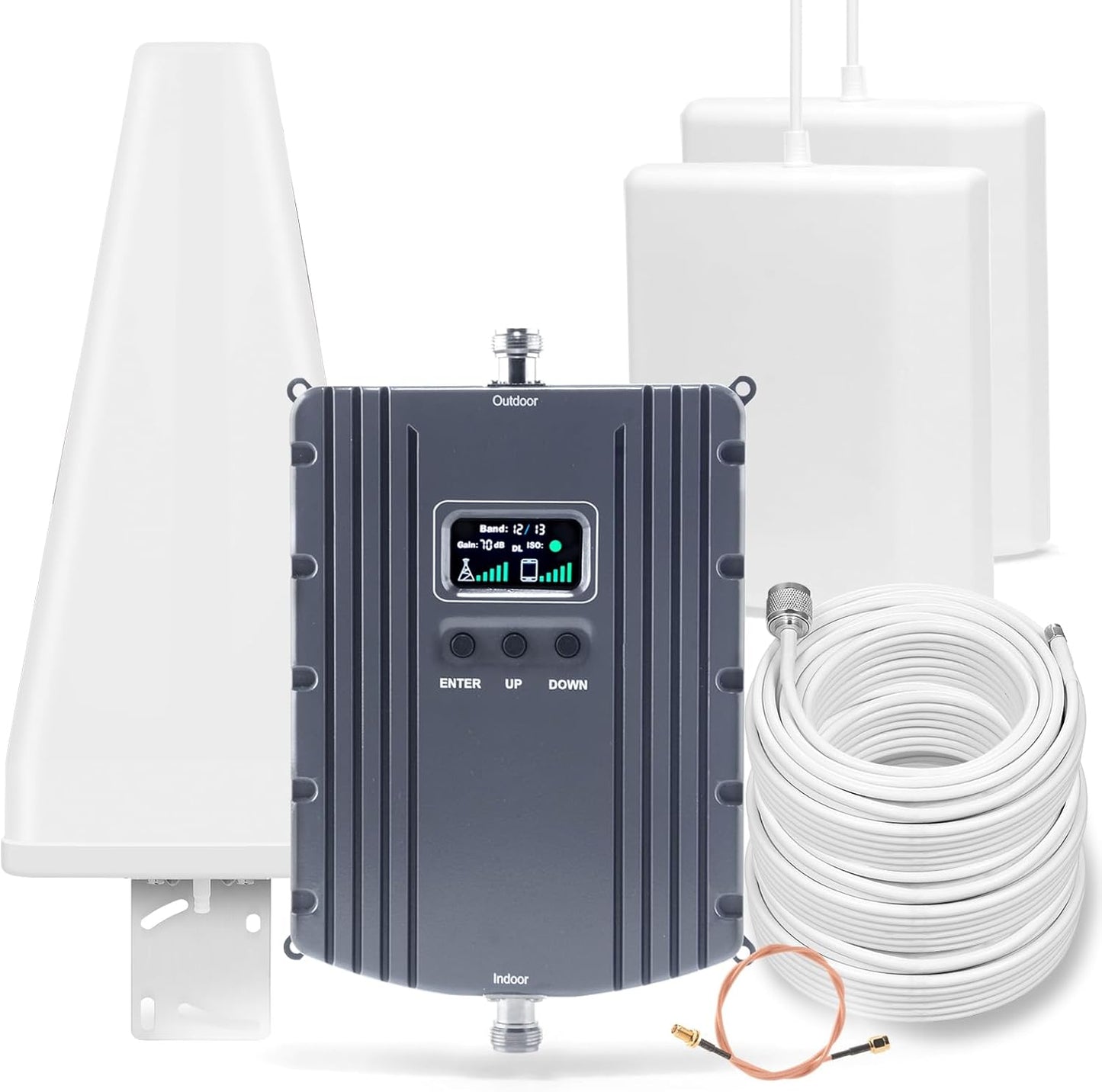 Cell Phone Booster for Home & Multi-Room, Boost 4G 5G LTE