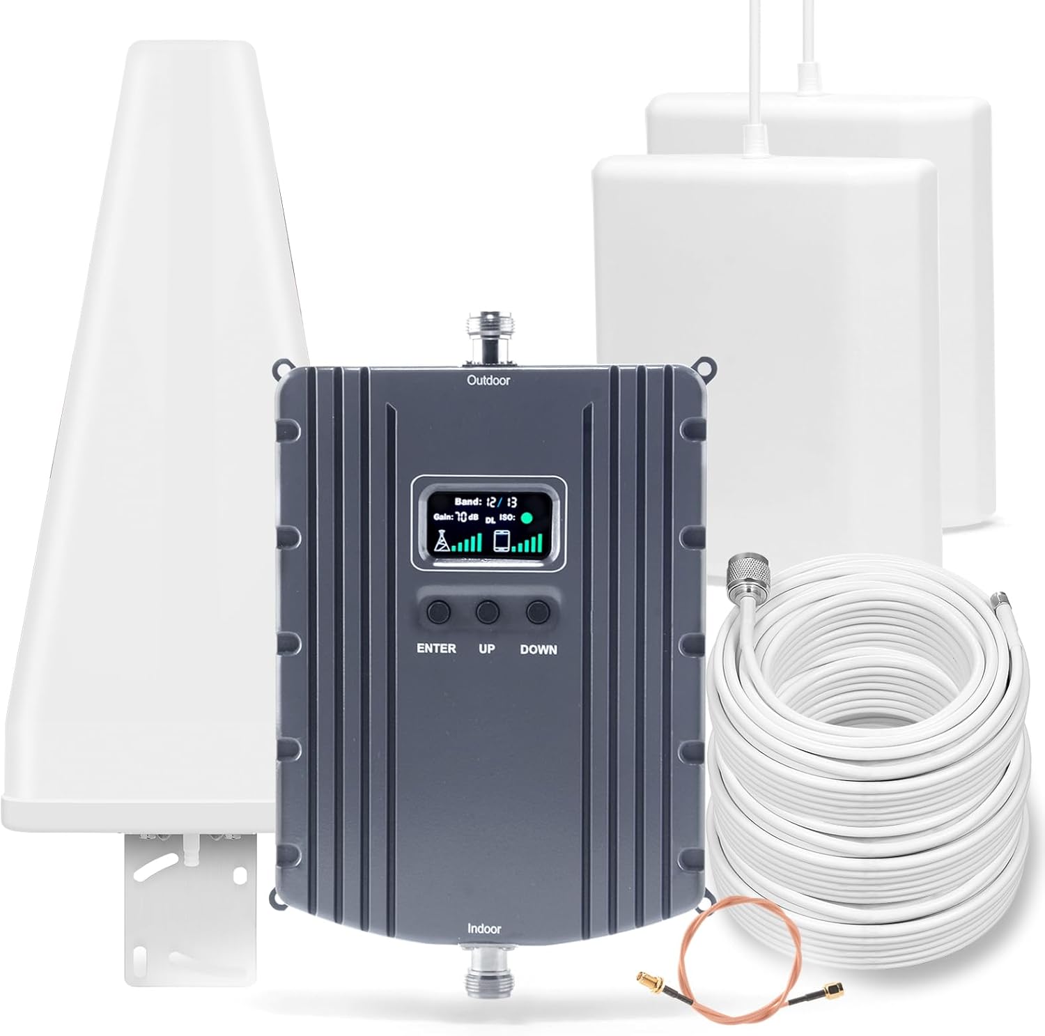 Cell Phone Booster for Home & Multi-Room, Boost 4G 5G LTE