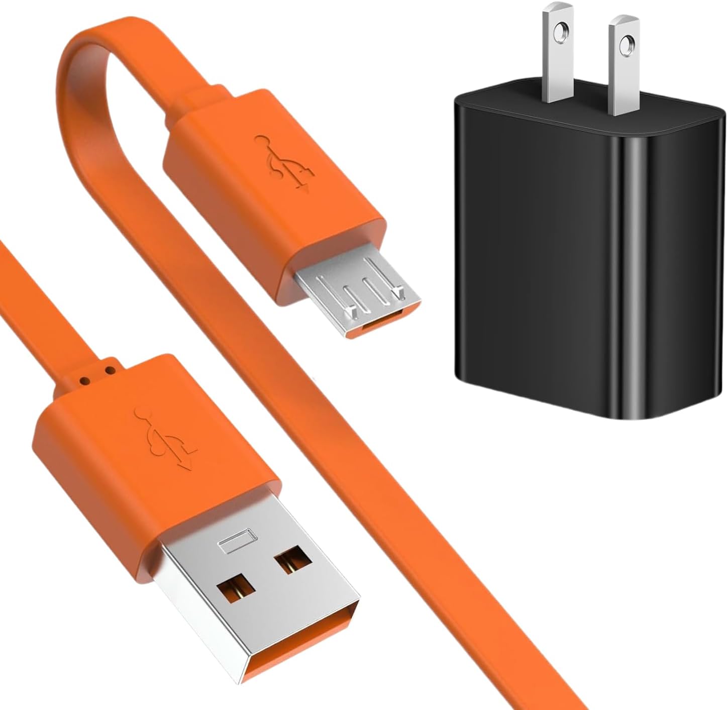 Quick Charge Ring Doorbell - Orange USB Cable