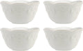 Lenox French Perle Fruit Bowls Set of 4 - Elegant Stoneware Bowls