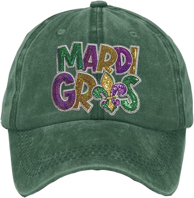 Sequin Mardi Gras Hat: Fun Unisex Gift!