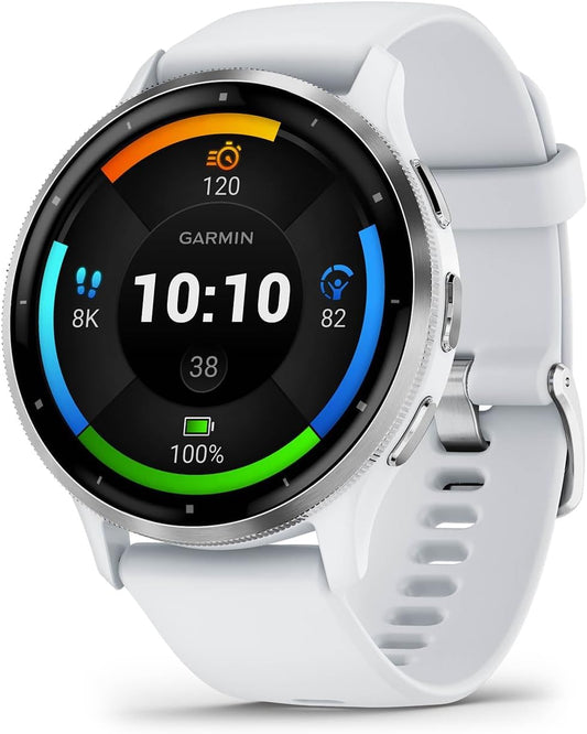 Garmin Venu 3 Smartwatch - Stylish Silver Design