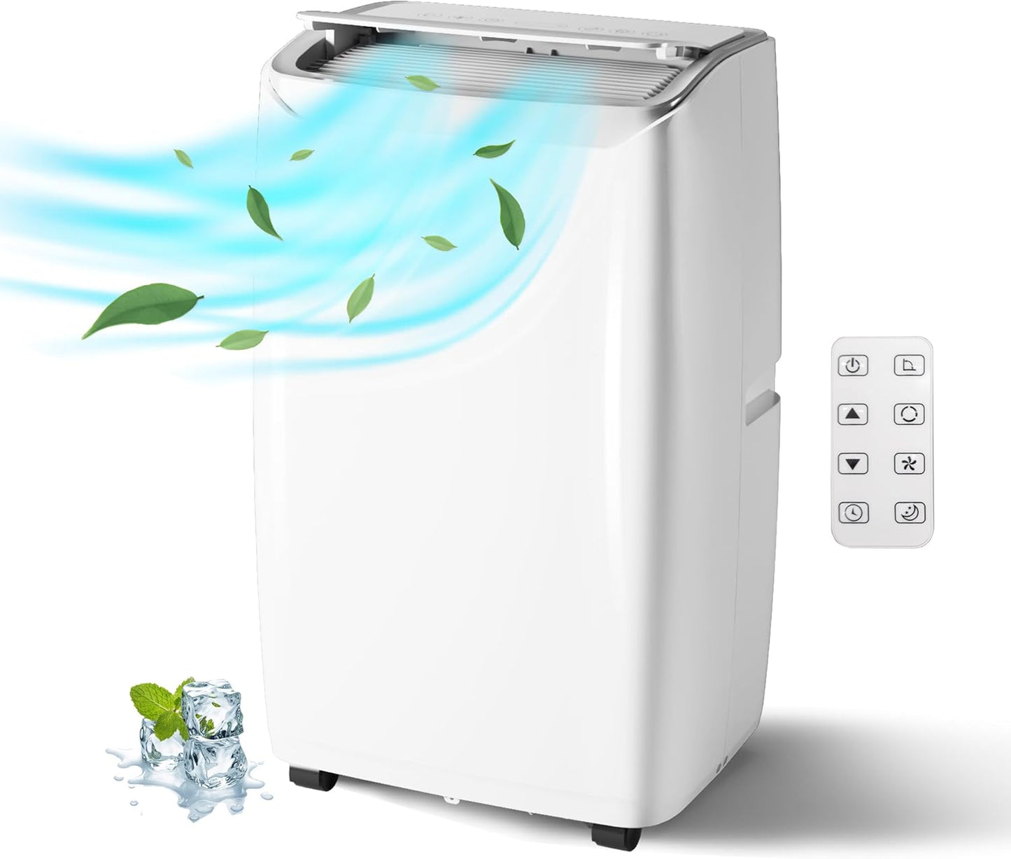 GAOMON 12000BTU Portable AC: Cools 550 Sq Ft, 3-in-1 Unit with Remote & Timer