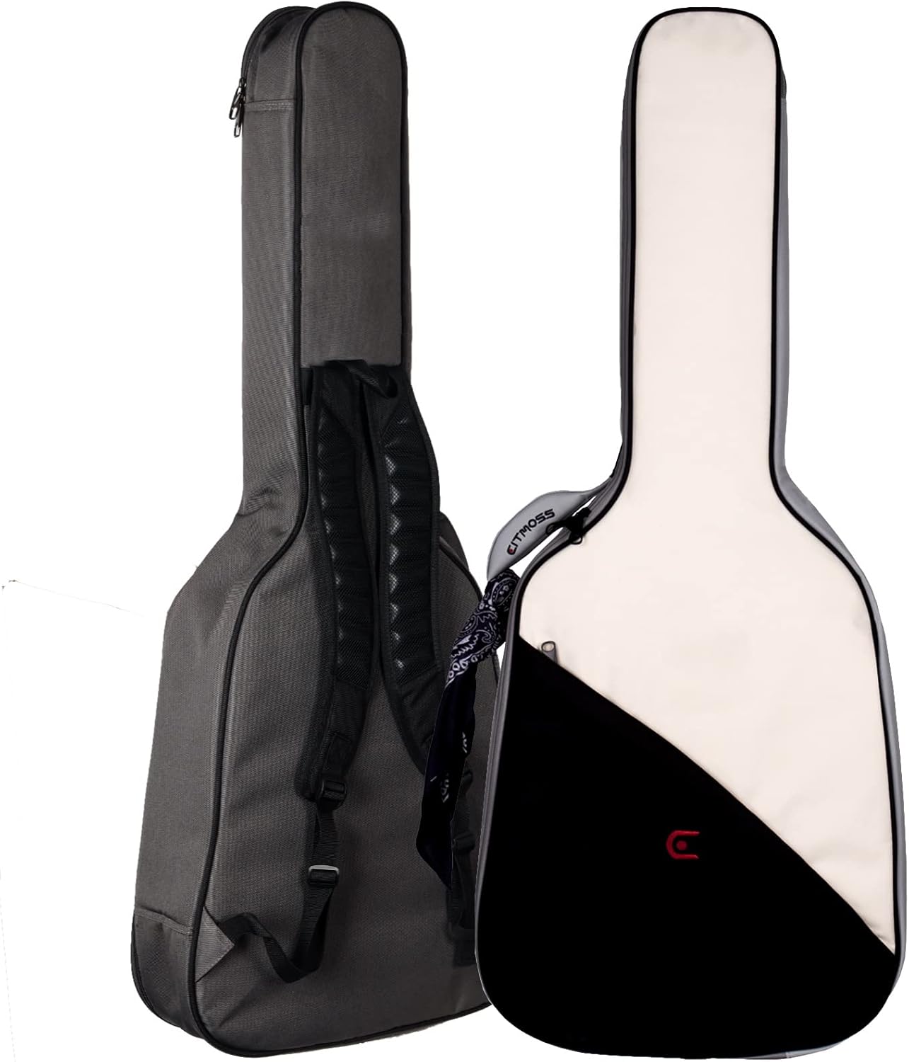 Protective 36 Acoustic Guitar Bag with Air-Cushioned Straps