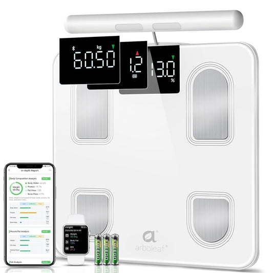 Arboleaf Bluetooth Scale: High Precision Body Composition Analyzer