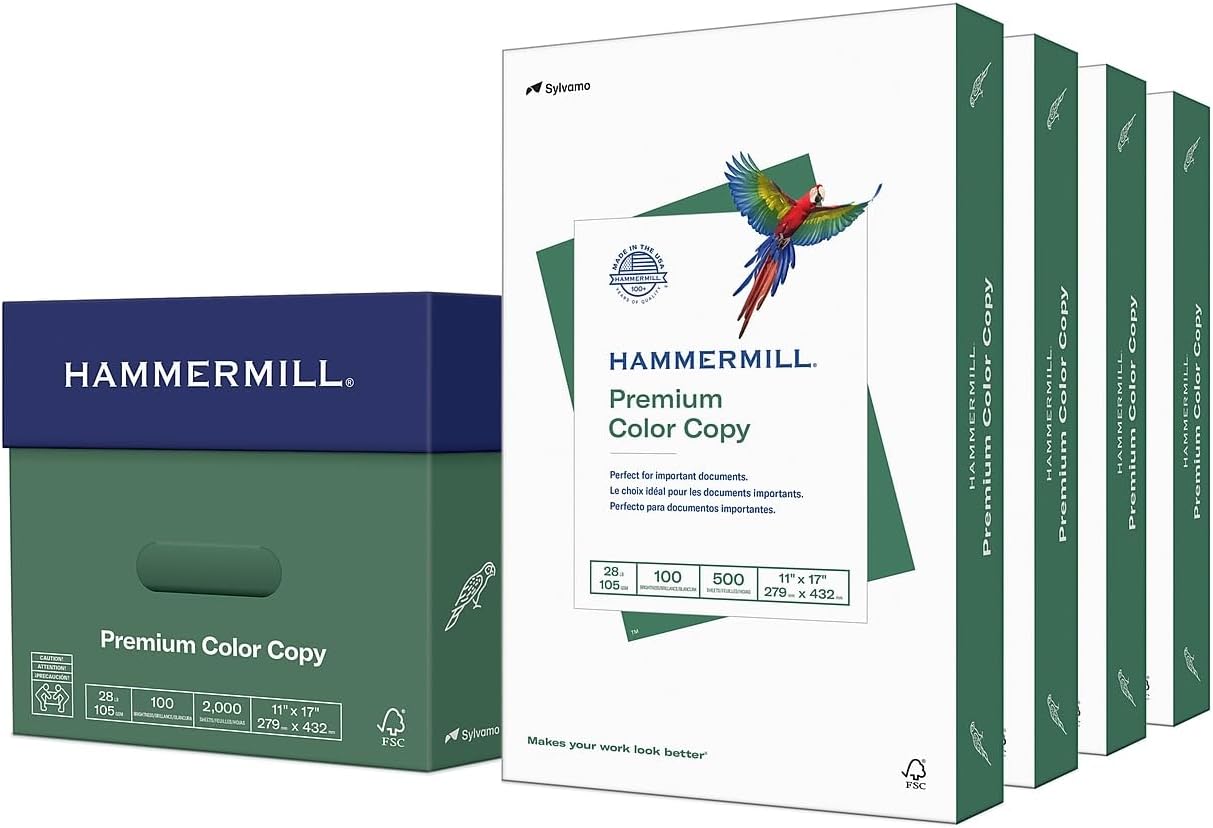 Hammermill Premium Color 28 lb Copy Paper for Stunning Prints