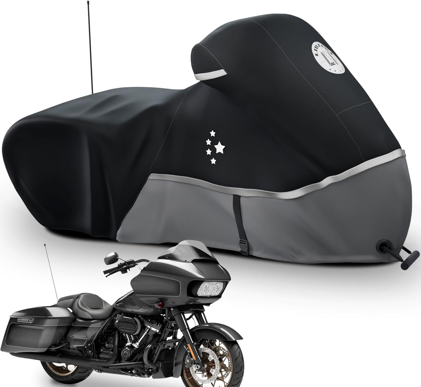 Motorcycle Cover Storage for Touring Models and More