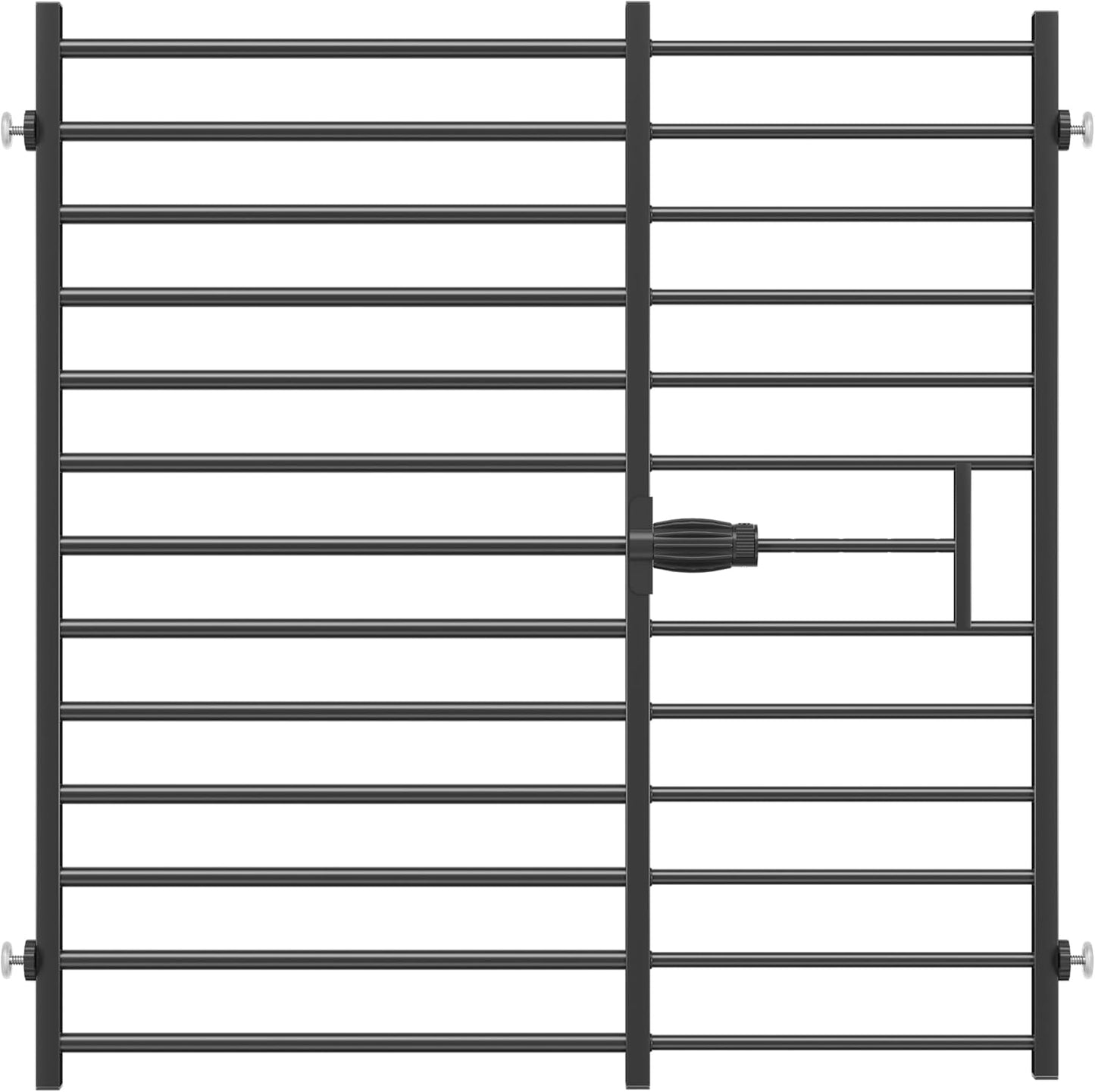 Malier Full Metal Baby Gate for Pets and Babies, 36ft' Tall