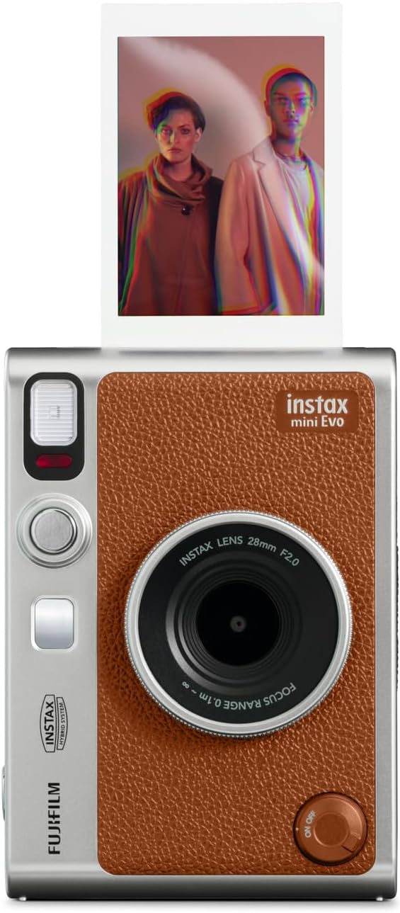Fujifilm Instax Mini EVO - Instant Memories in Brown