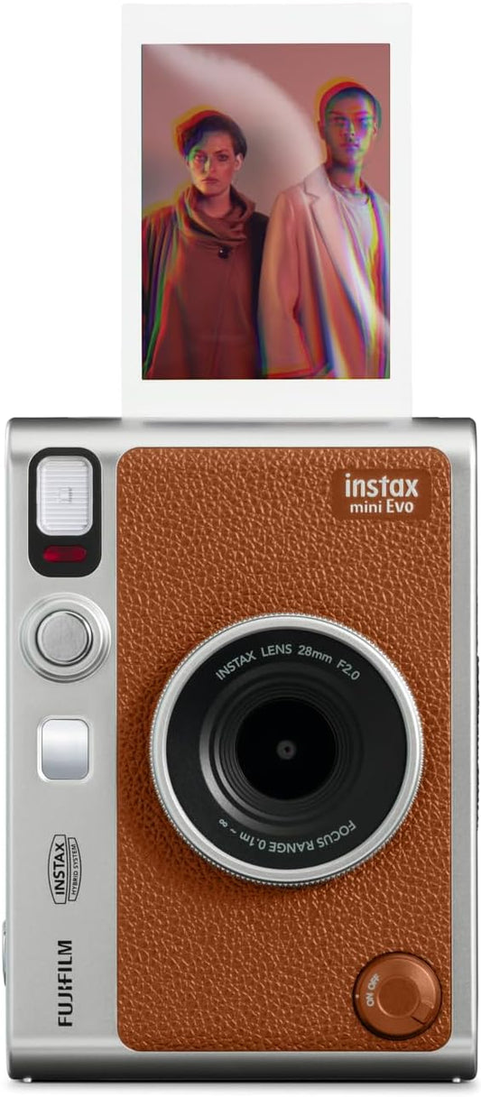 Fujifilm Instax Mini EVO - Instant Memories in Brown