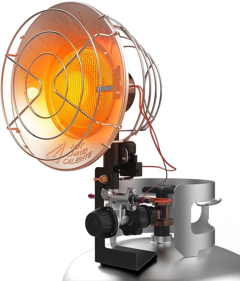 Portable 15,000 BTU Tank Top Heater by CAMPLUX