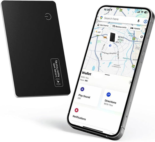 Apple Wallet Tracker for Travel: Slim Bluetooth Finder