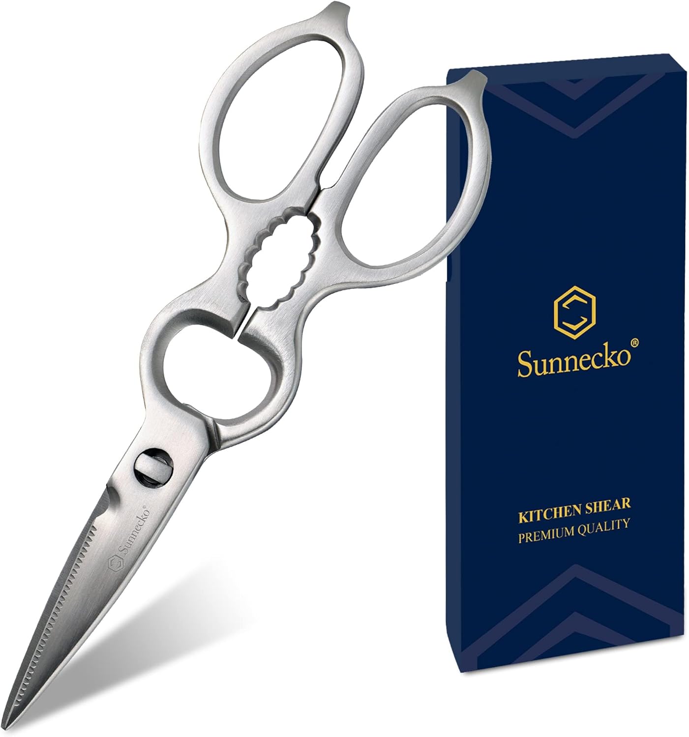 Heavy Duty Kitchen Scissors for Effortless Meat Cutting Tasks