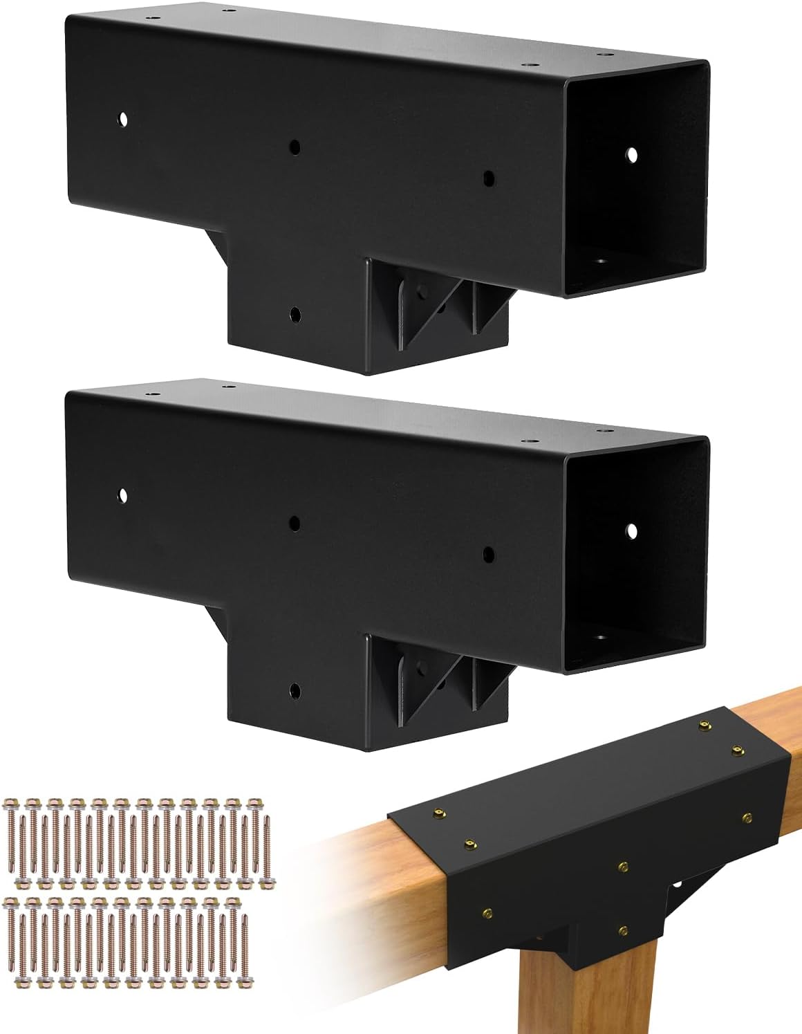 VEVOR Pergola Kit 2-Pack for 3.5x3.5 Inch Wood Beams