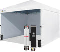 Crown Shades 10x10 Pop-Up Canopy Tent with Sidewalls for Events