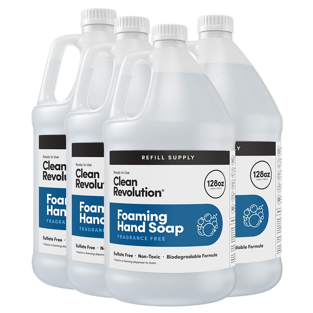 Clean Revolution Foaming Hand Soap Refill for Eco-Friendly Cleaning