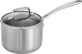 Tri-Ply Clad Stainless Steel 2-Quart Sauce Pan - Precise Heat Control