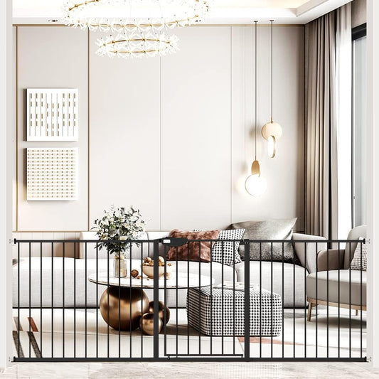 DEARBB Triple Lock Extra Wide Auto Close Baby Gate - Safety and Style!