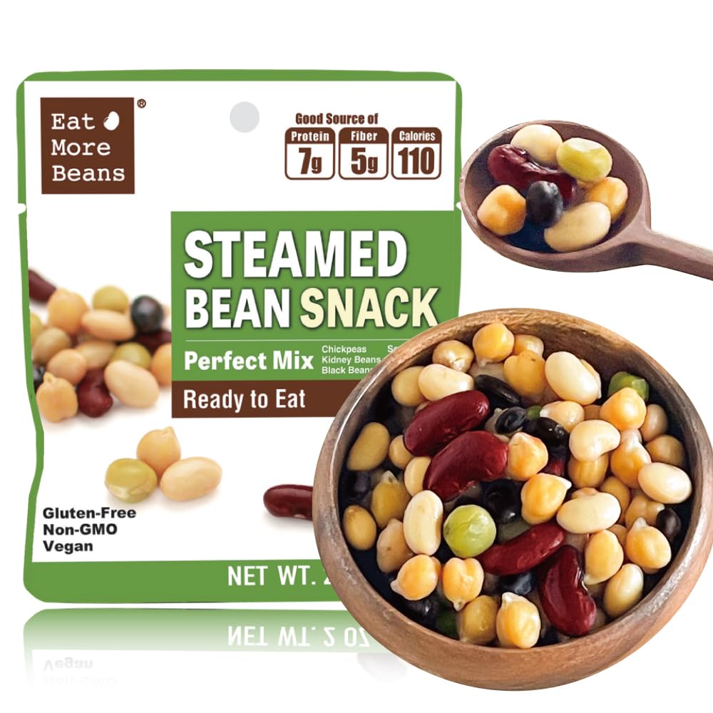 Steamed Bean Snack Series - Perfect Mix of Organic Beans
