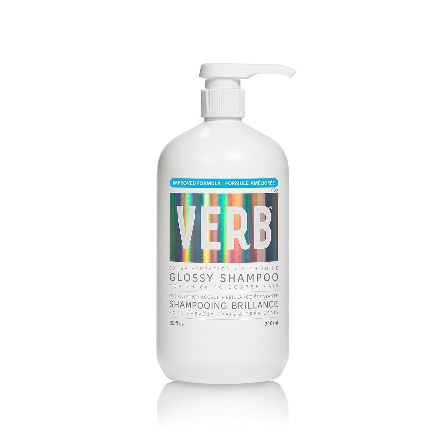 VERB Glossy Shampoo for Thick to Coarse Hair - Vegan Formula