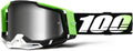 Kalkuta Mirror Silver Racecraft 2 Mountain Bike Goggles - Wide View