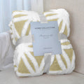 Sherpa Fleece Blanket Fuzzy Soft Throw Blanket - Cozy Dual Sided