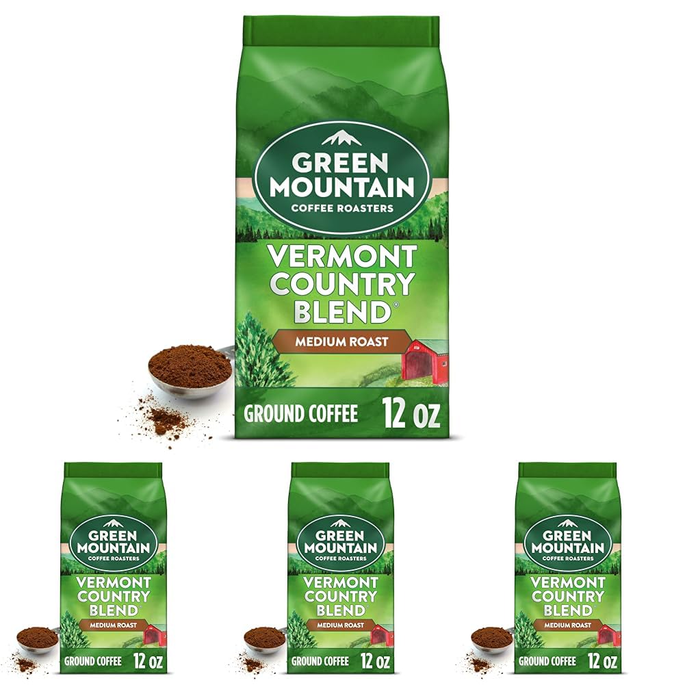 Green Mountain Coffee Vermont Country Blend Ground Coffee 12oz Pack