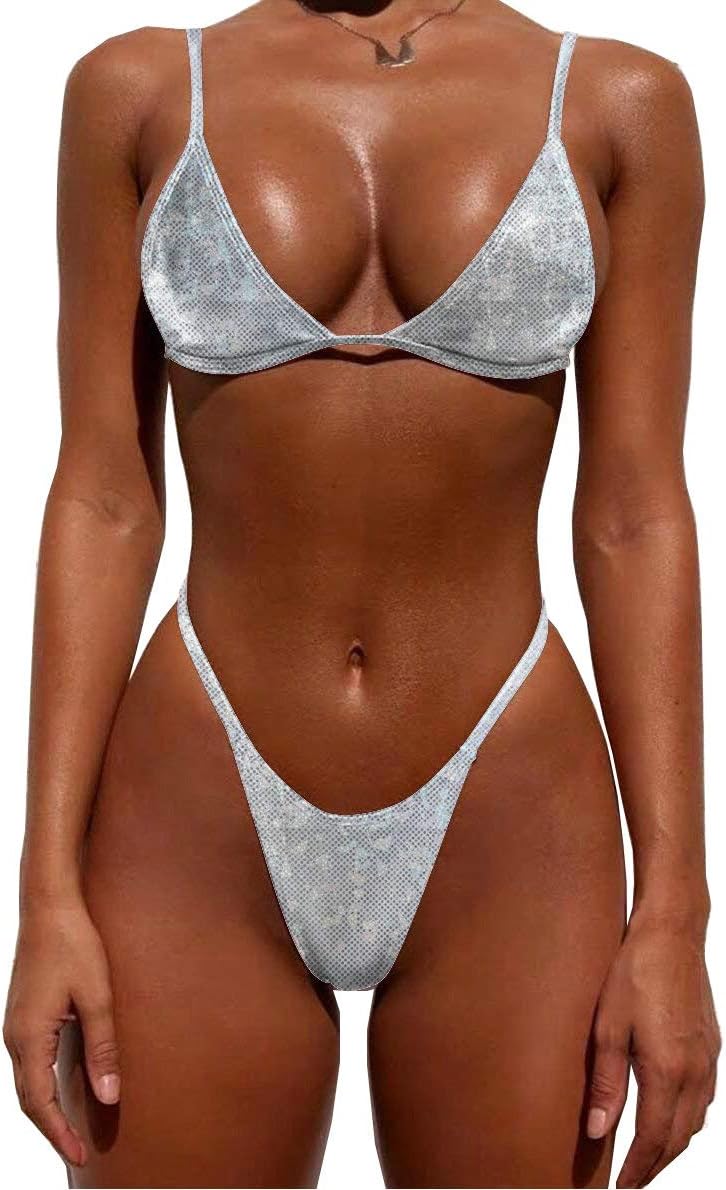 Shiny String Bikini Set by YAUASOPA