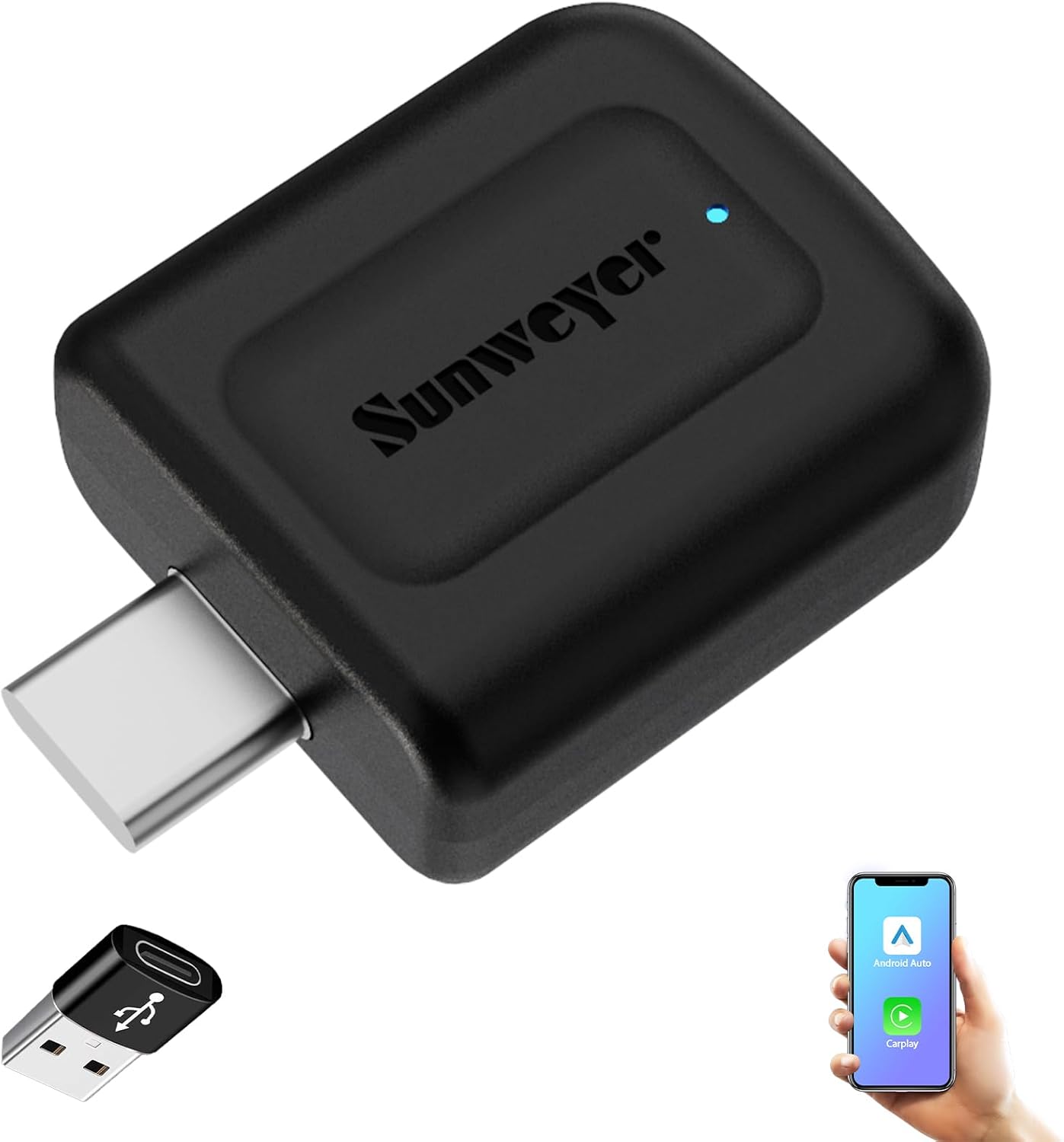 Wireless CarPlay & Android Auto Adapter
