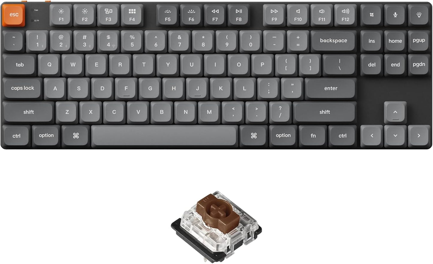 Ultra-Slim Wireless Mechanical Keyboard | RGB Backlight