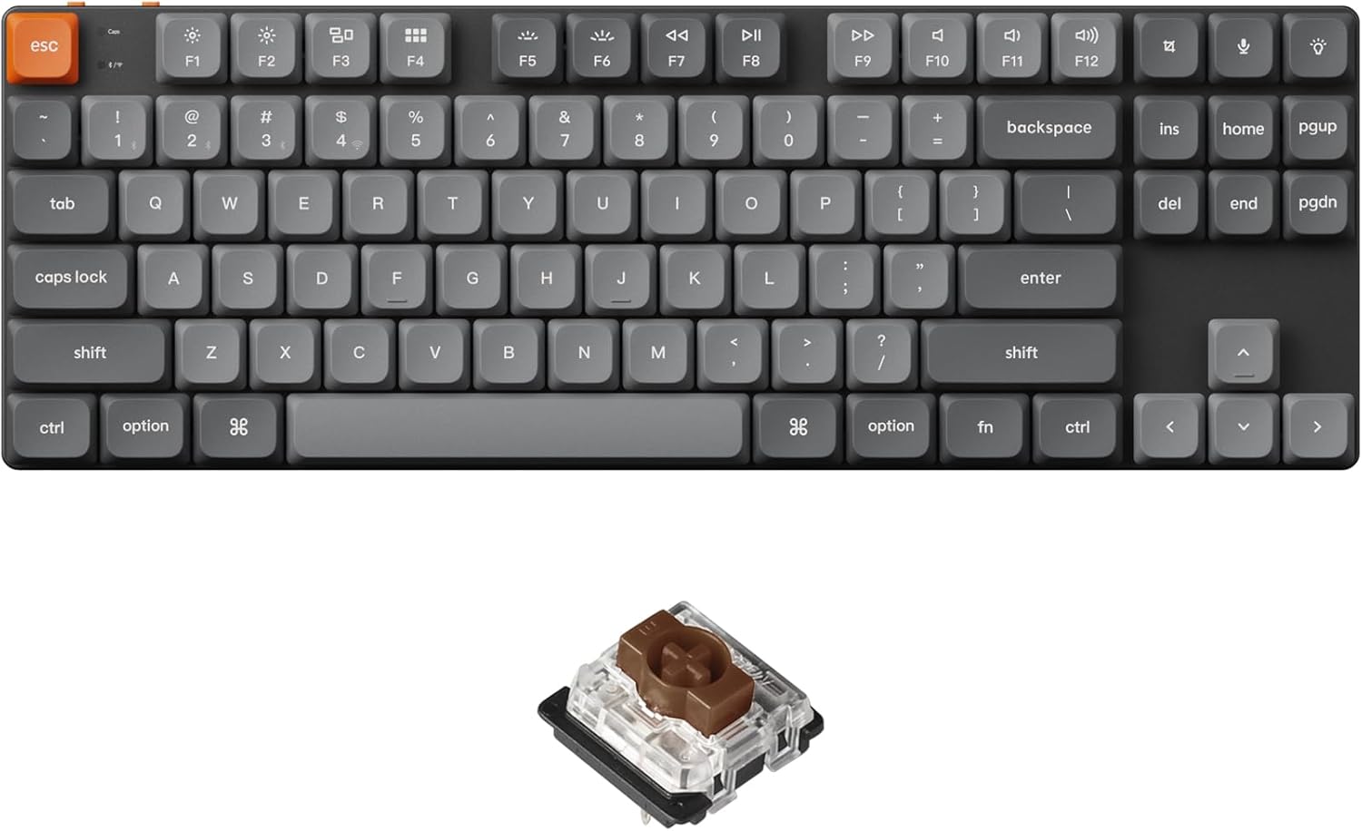 Ultra-Slim Wireless Mechanical Keyboard | RGB Backlight