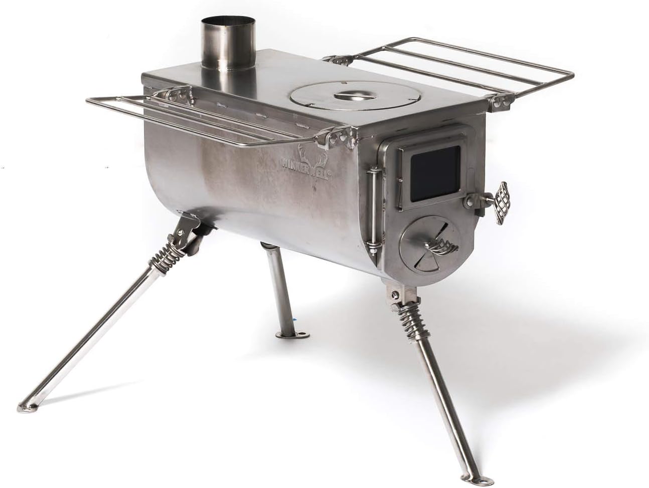 Winnerwell Tiny Wood Stove | Portable & Powerful | Stainless Steel Construction