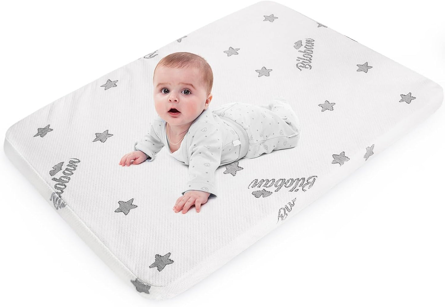 Bassinet Mattress Pad 25 x 36 for Dream On Me and More