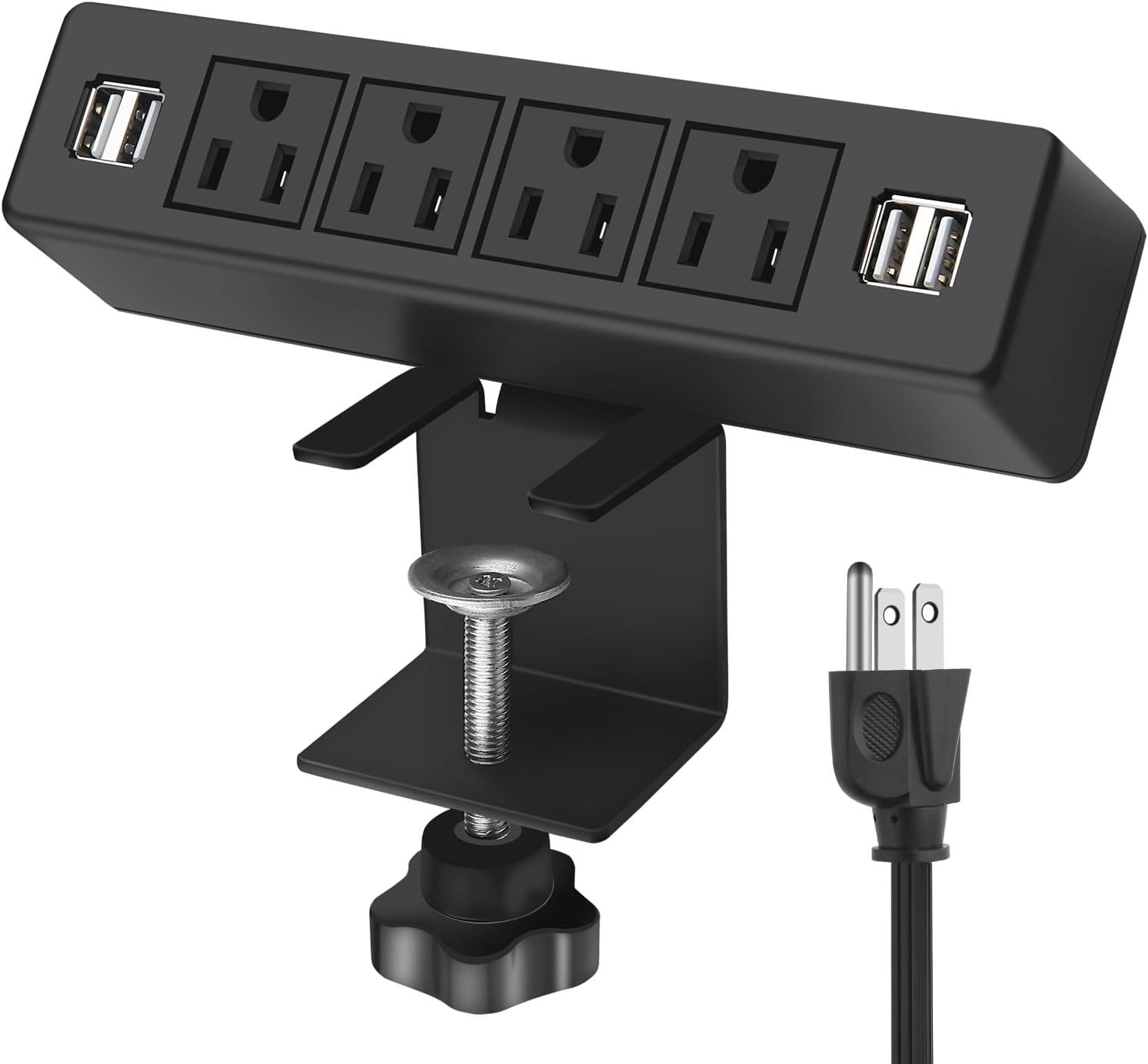 VILONG Desk Clamp Power Strip: Convenient Desktop Charging Station