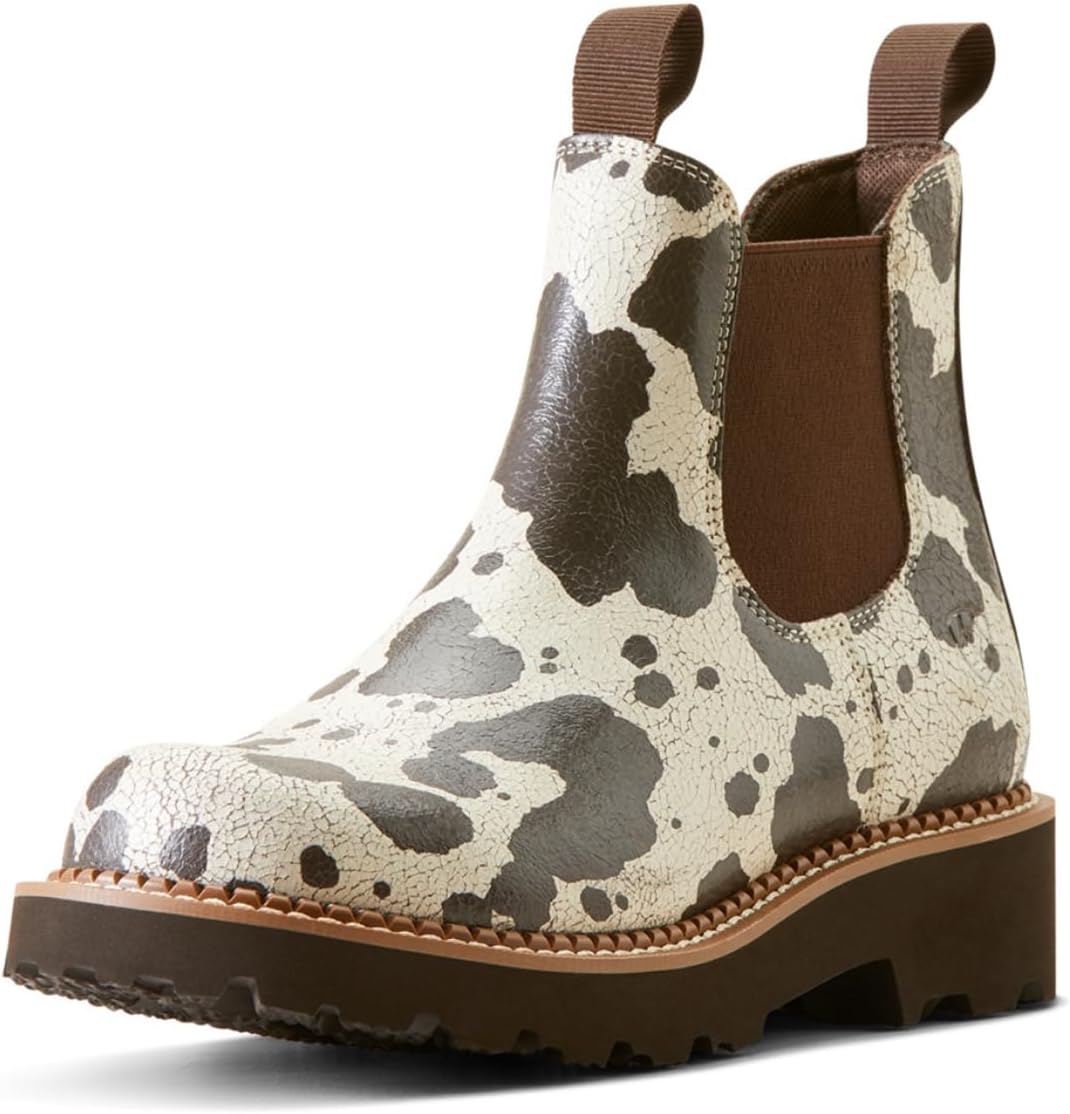 ARIAT Womens Fatbaby Twin Gore Western Boot for Comfort